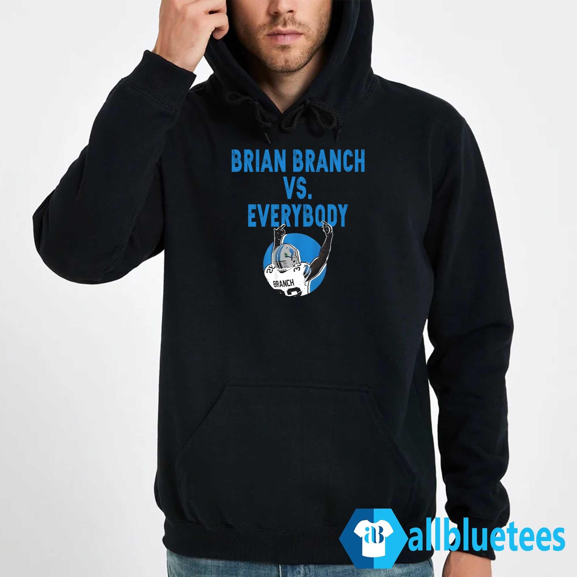 Lions Brian Branch Vs Everybody Shirt