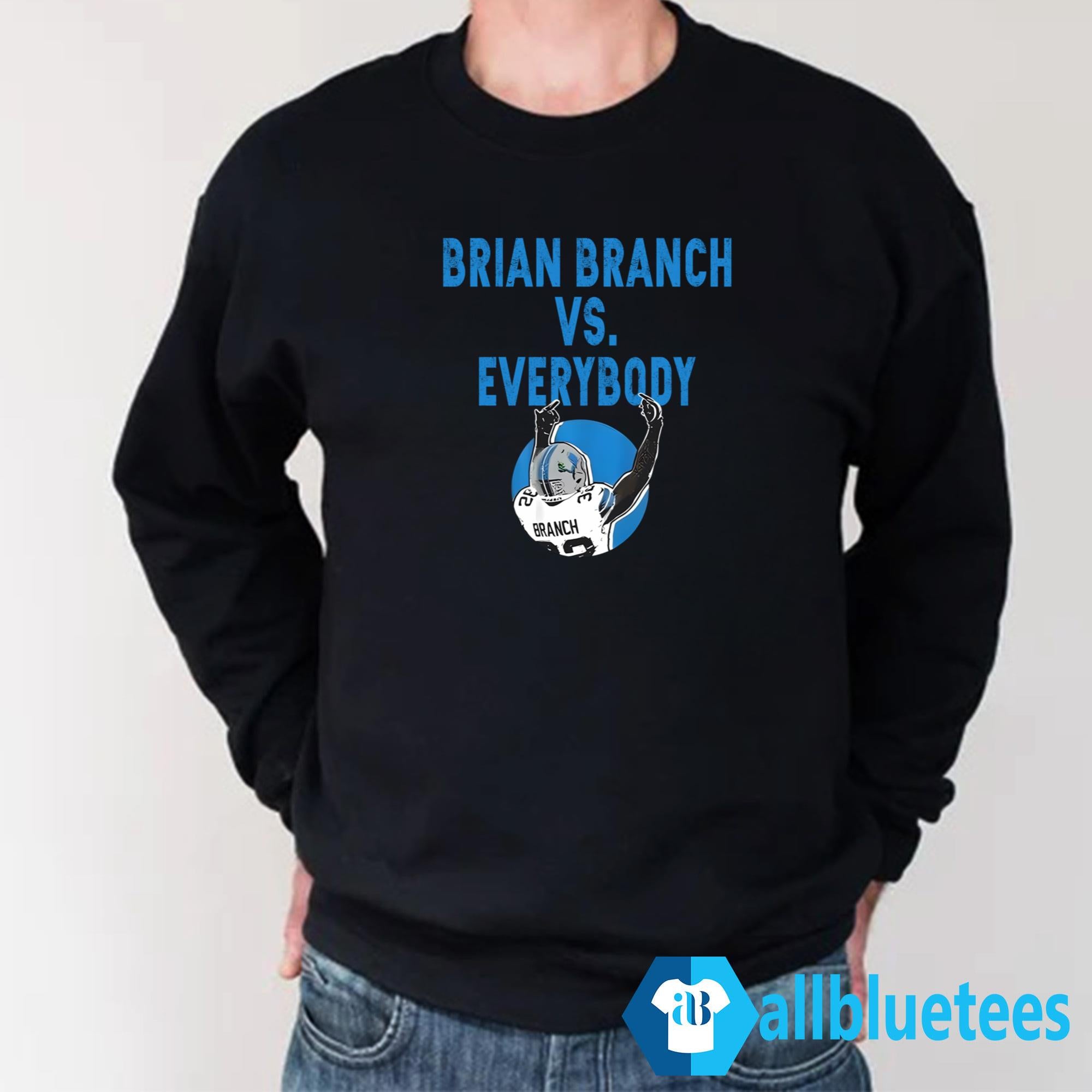 Lions Brian Branch Vs Everybody Shirt