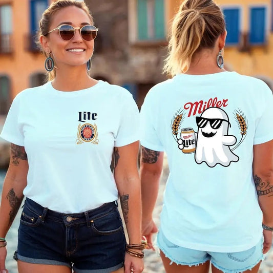 Lite Ghost Halloween Shirt, Trendy Halloween Shirt, Fall Season Shirt, Lite Shirt, Miller Halloween Shirt, Funny Ghost  T-shirt, sweater and Hoodie