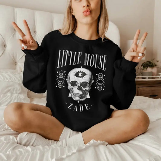 Little Mouse Zade Crewneck Haunting Adeline Inspired Sweatshirt, Dark Romance Merch Hoodie, Smut Reader Tee, Book Lover Gift, Booktok Favorites Womenswear Tee