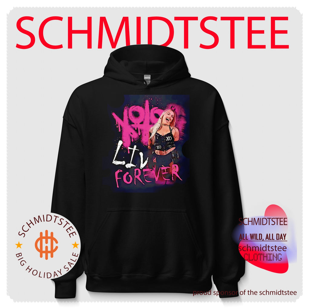 Liv Morgan XOXO Liv Forever spray paint shirt