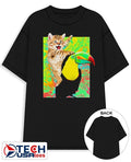 Liv and Maddie Joey Rooney Cat Toucan Ride shirt
