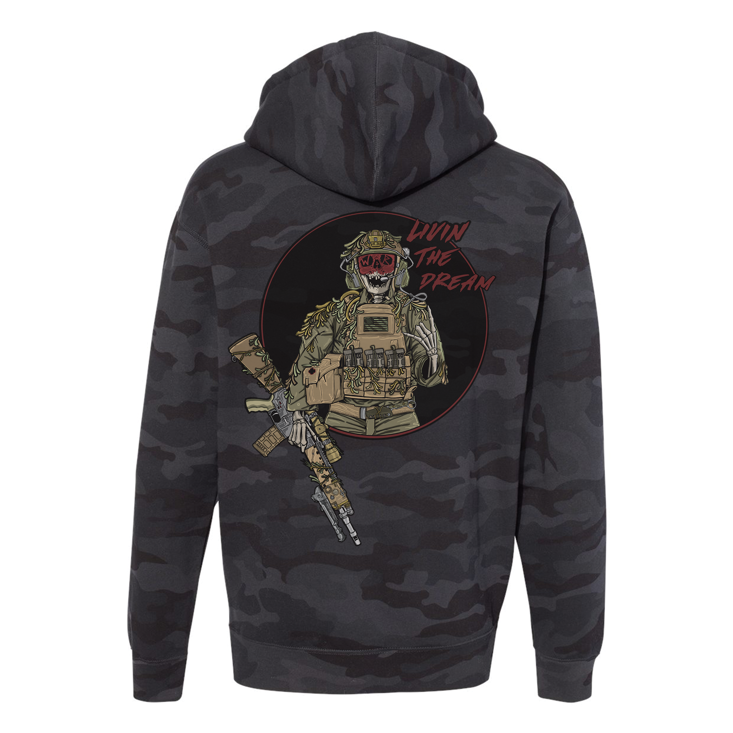 Livin The Dream Hoodie T-Shirts, Sweatshirt | CoreVibeTees.com (Image 4)