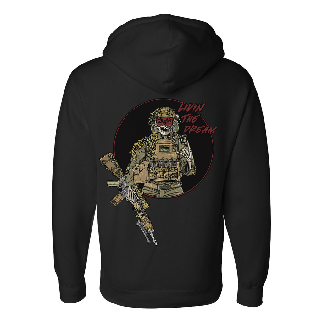 Livin The Dream Hoodie T-Shirts, Sweatshirt | CoreVibeTees.com (Image 2)