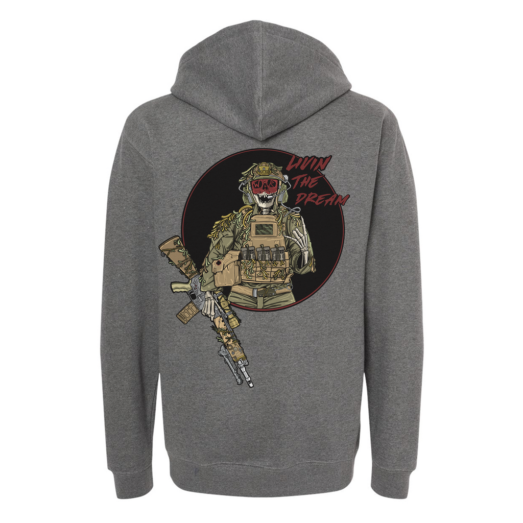 Livin The Dream Hoodie T-Shirts, Sweatshirt | CoreVibeTees.com (Image 3)