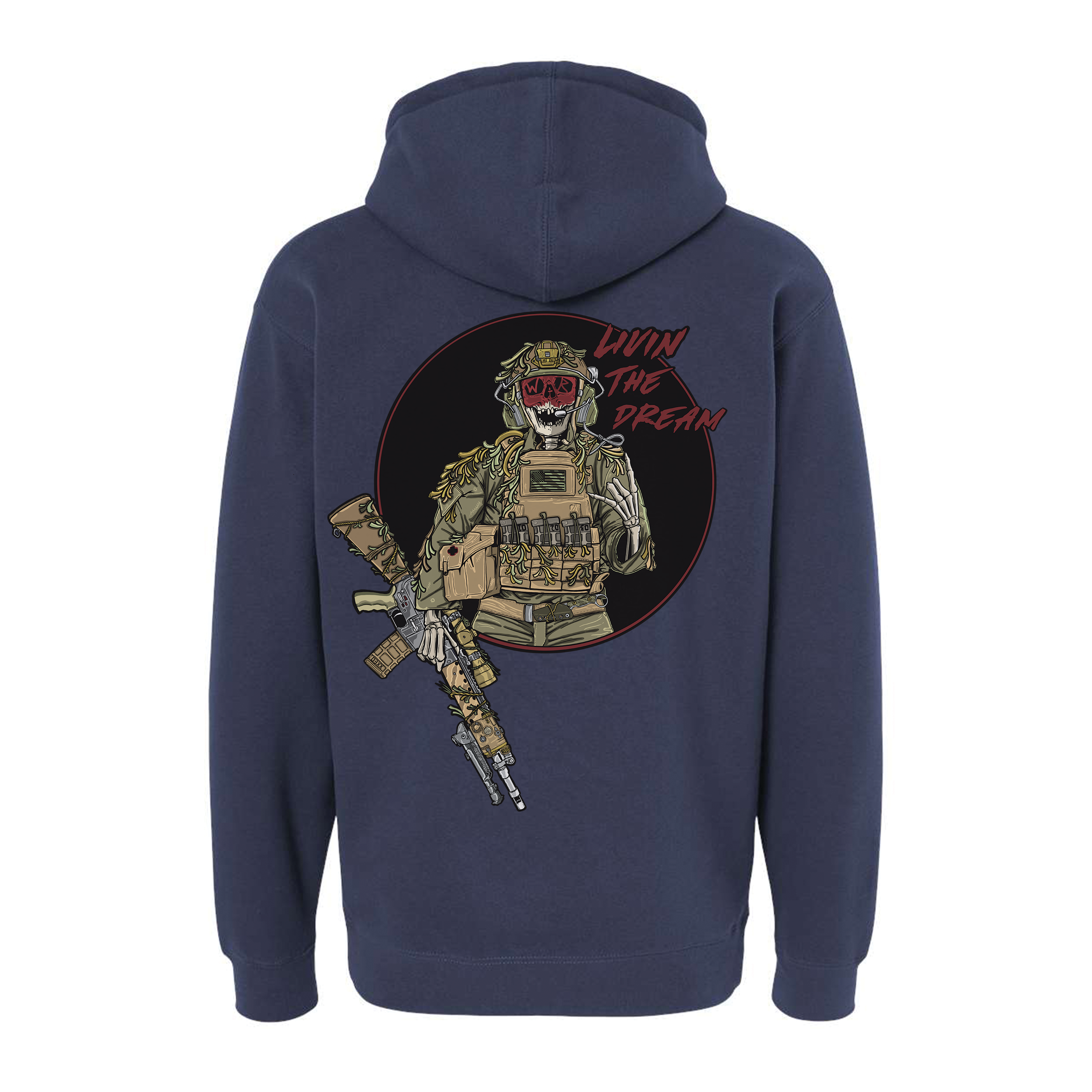 Livin The Dream Hoodie T-Shirts, Sweatshirt | CoreVibeTees.com (Image 1)