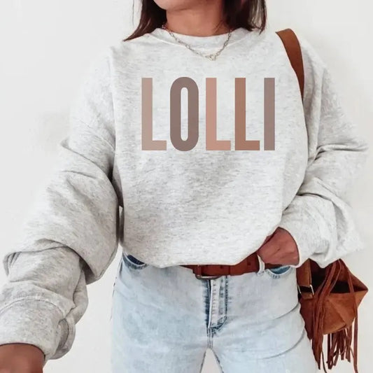 Lolli Gift for Grandma Sweatshirt, Lolli to Be, Grandmother Gift, Funny Shirt , Birthday Gift for Lolli, Mother's Day