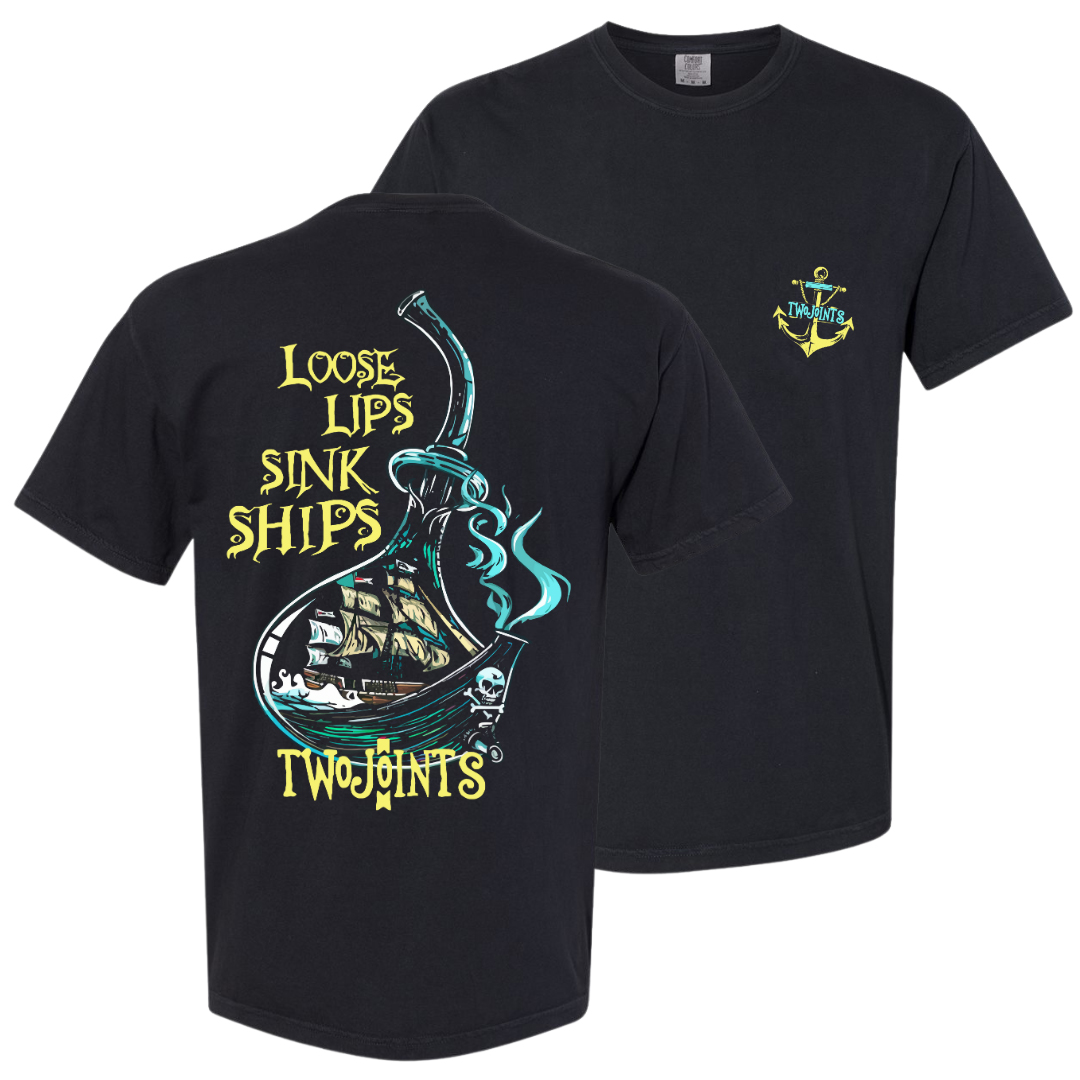 Loose Lips Tee Hoodie, Sweatshirt | CoreVibeTees.com