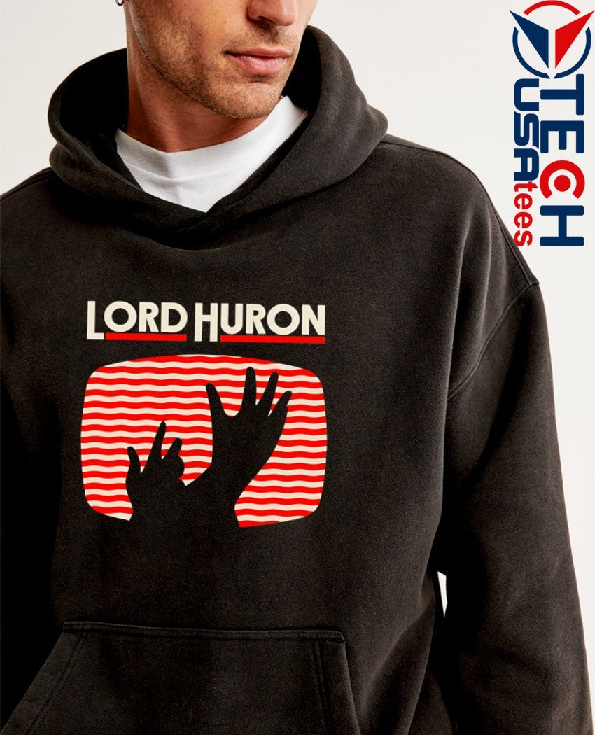 Lord Huron signals hand shirt