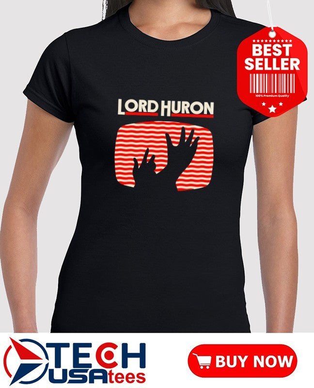 Lord Huron signals hand shirt