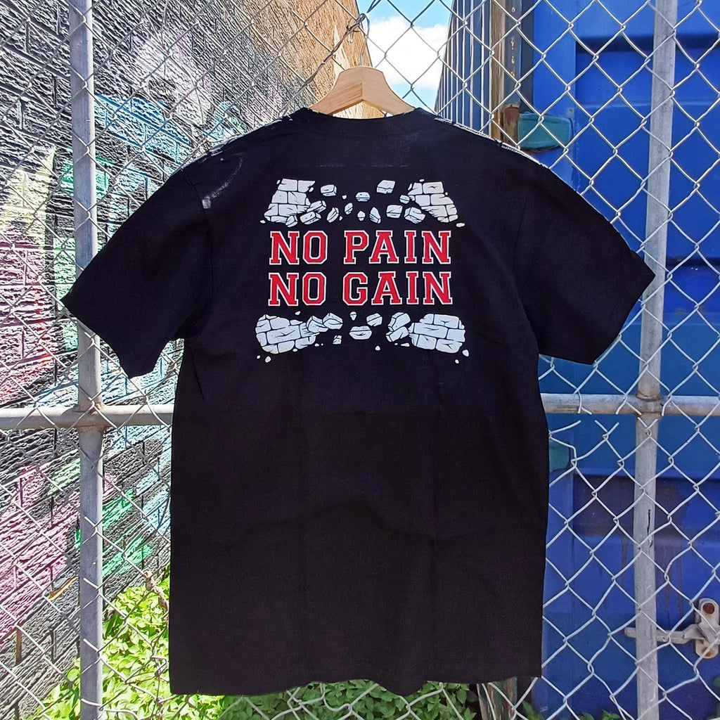 No Pain No Gain T-Shirt (Black) Hoodie, Sweatshirt | CoreVibeTees.com (Image 3)