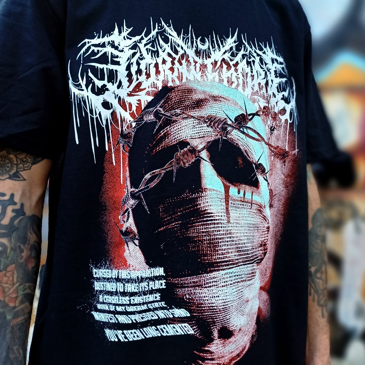 Zero Gauze T-Shirt (Black) Hoodie, Sweatshirt | CoreVibeTees.com (Image 3)