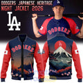Los Angeles Dodgers x Japanese Heritage Night 2026 Special Baseball Jacket