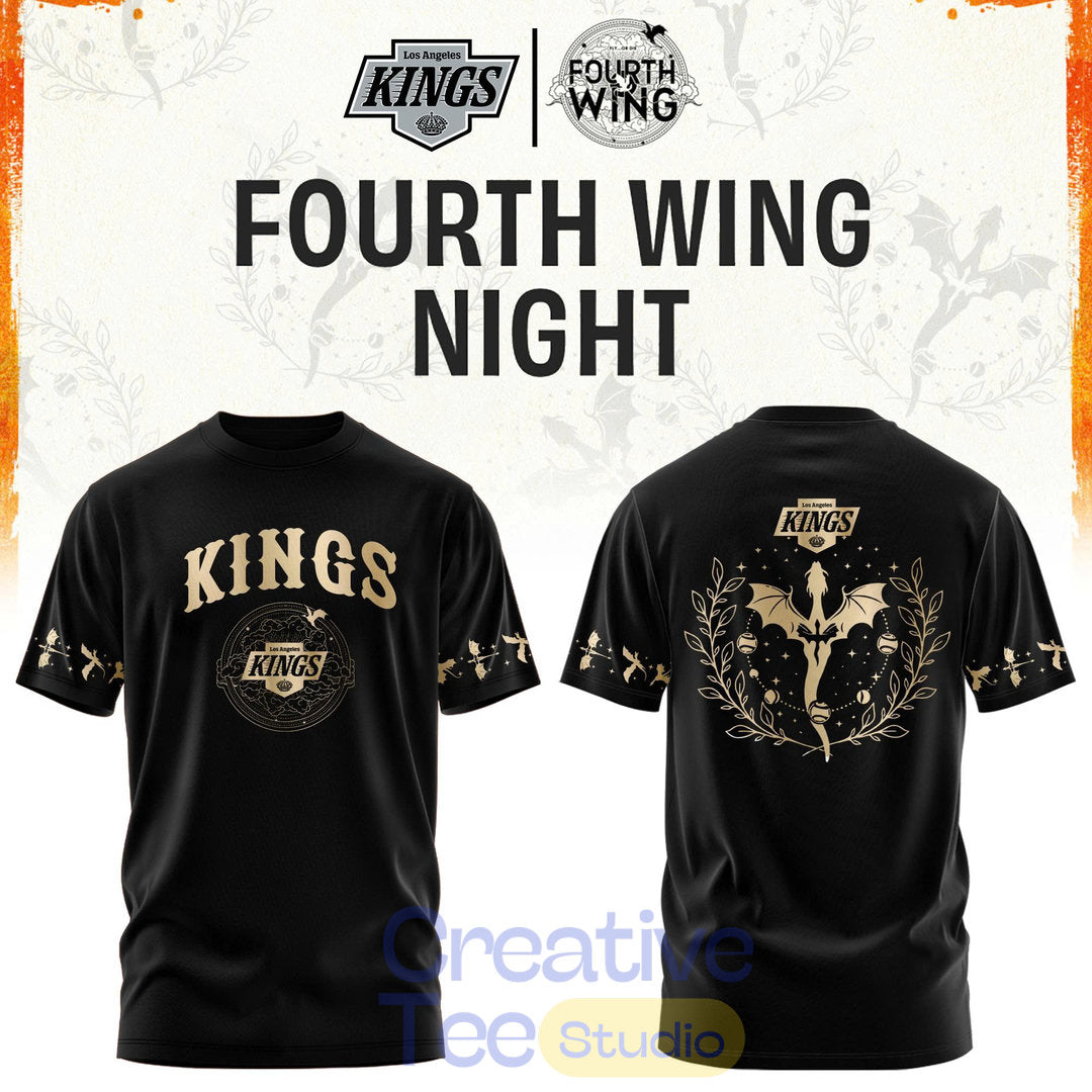 Los Angeles Kings Fourth Wings Night Limited Edition Hoodie