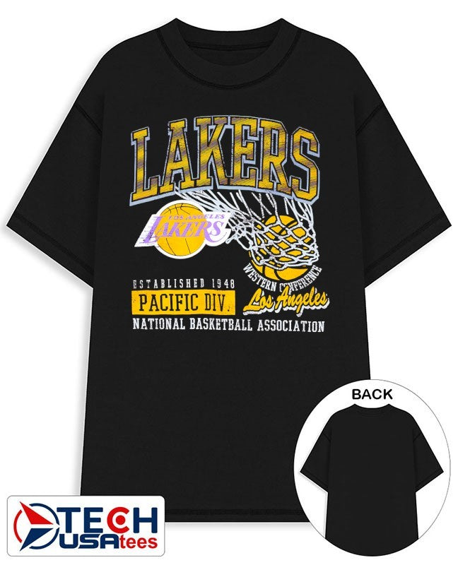 Los Angeles Lakers Basketball Hardwood Classics Swish vintage shirt