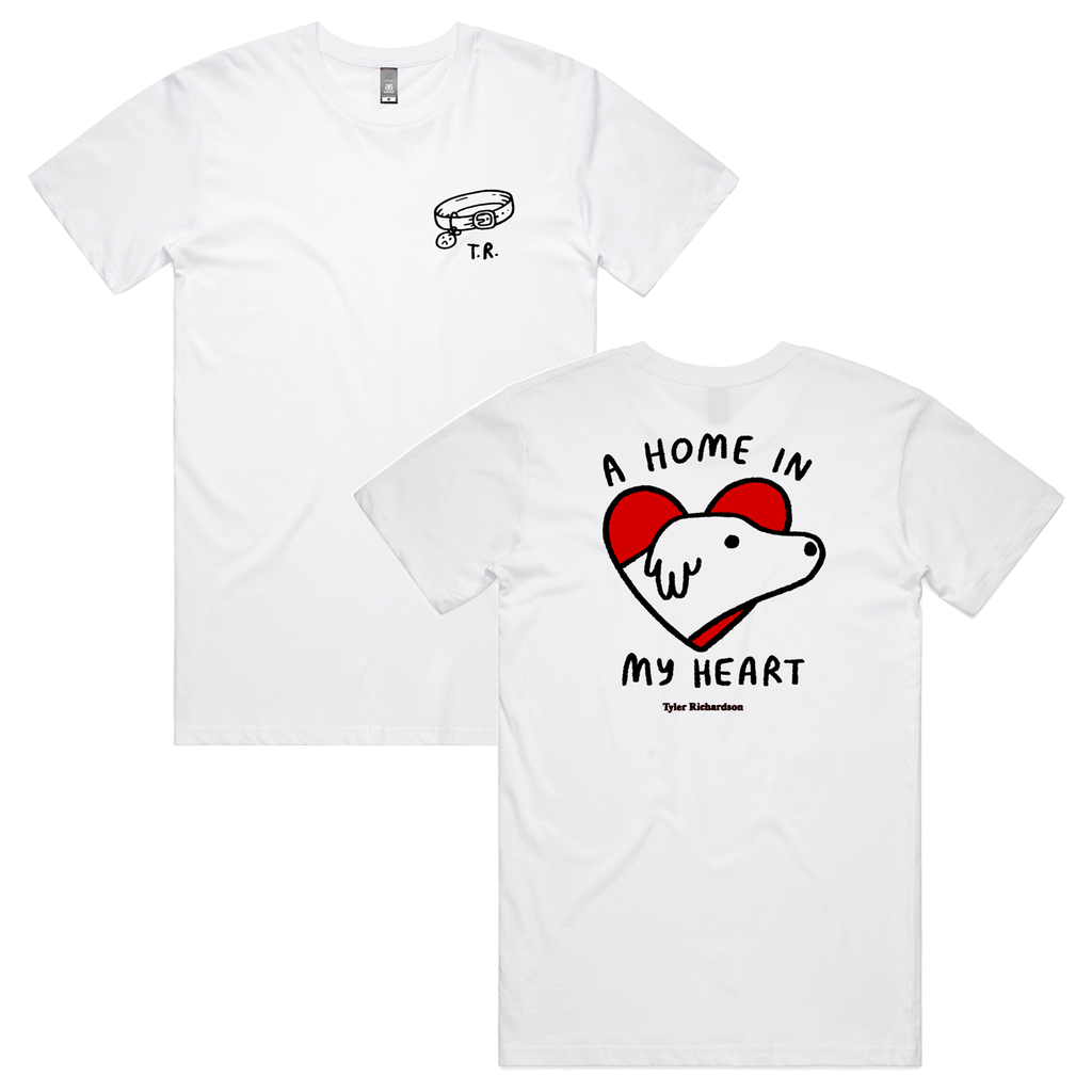 A Home In My Heart T-Shirt (White) Hoodie, Sweatshirt | CoreVibeTees.com (Image 1)