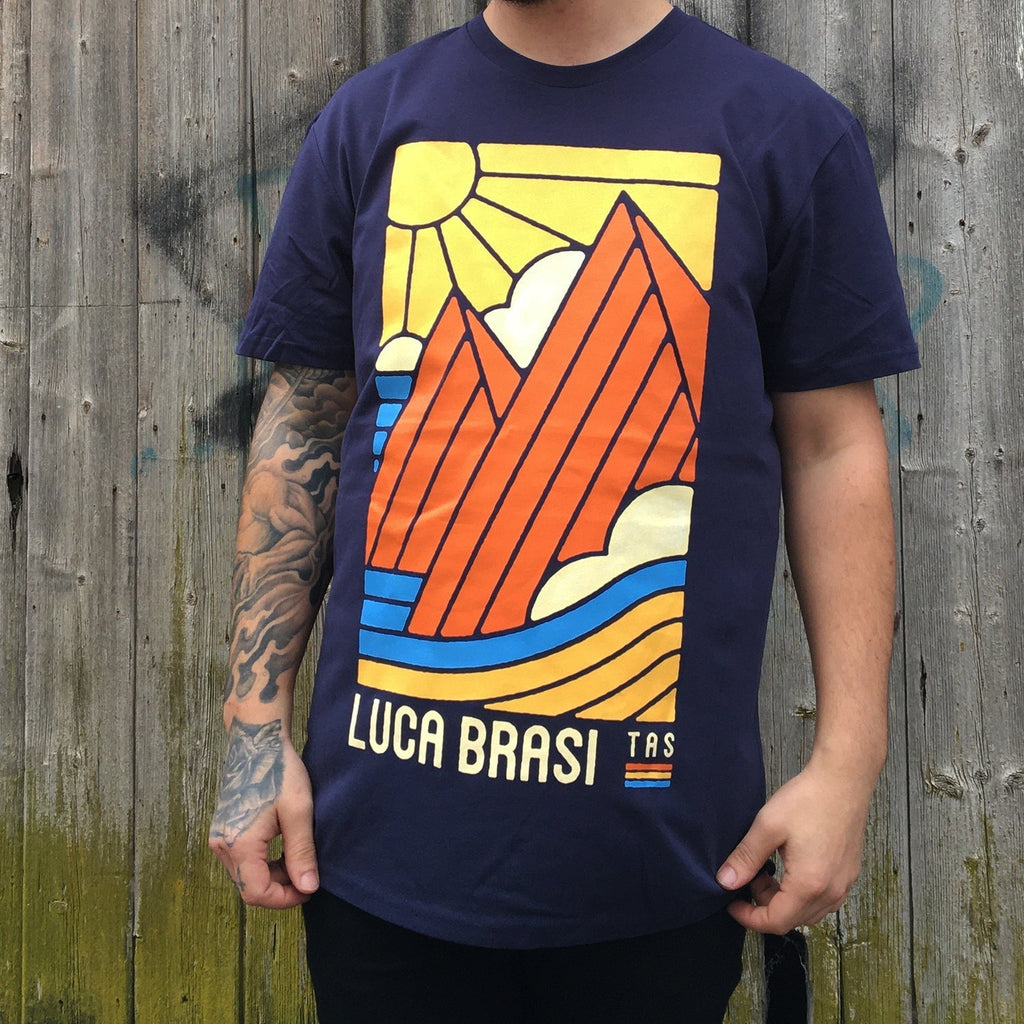 Bay of Fires Tee (Navy) Hoodie, Sweatshirt | CoreVibeTees.com (Image 2)
