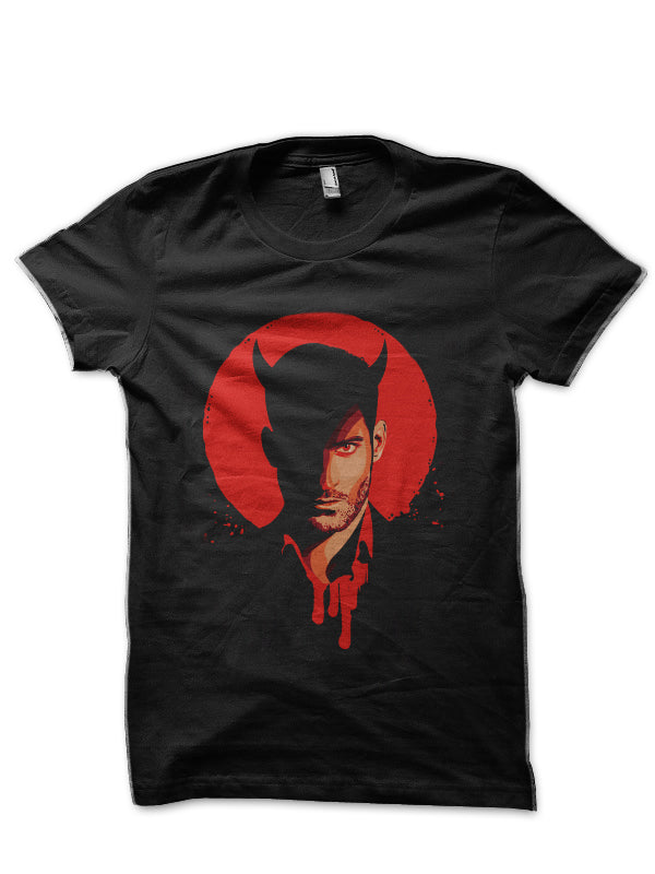 Lucifer Morningstar Black T-Shirt Hoodie, Sweatshirt | CoreVibeTees.com
