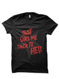 Just Take Me Back to Hell Lucifer Black T-Shirt Hoodie, Sweatshirt | CoreVibeTees.com