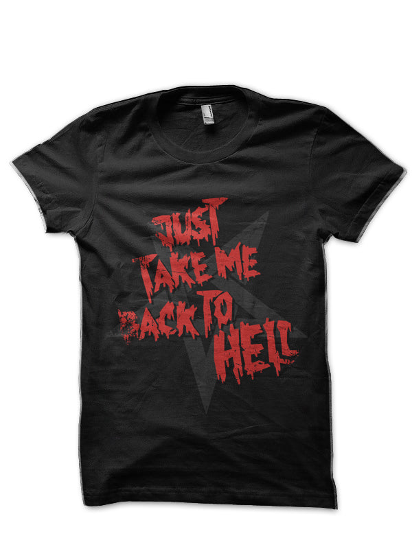 Just Take Me Back to Hell Lucifer Black T-Shirt Hoodie, Sweatshirt | CoreVibeTees.com