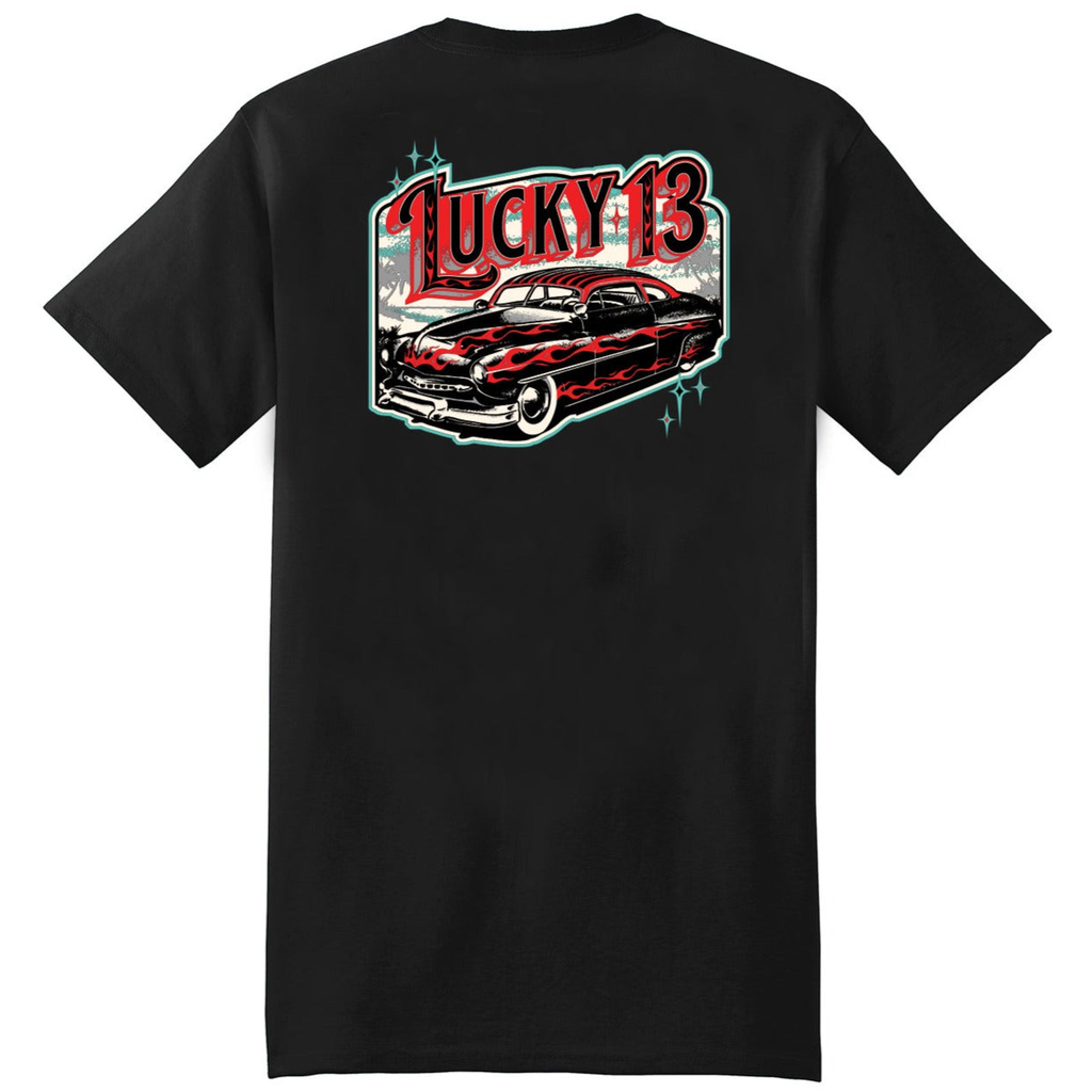 Lucky 13 Coastal Cruise T-Shirt Hoodie, Sweatshirt | CoreVibeTees.com (Image 1)