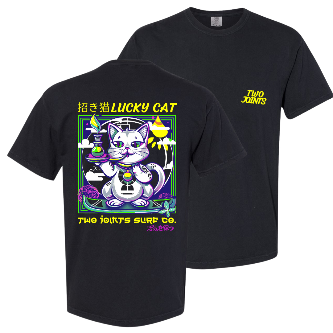 Lucky Cat Tee Hoodie, Sweatshirt | CoreVibeTees.com