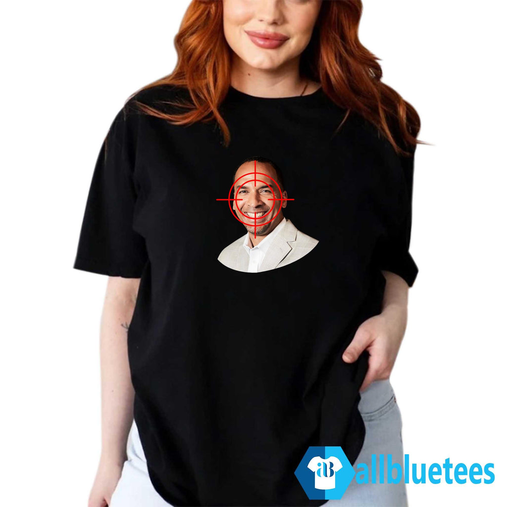 Luka Wearing Fire Nico Harrison Shirt