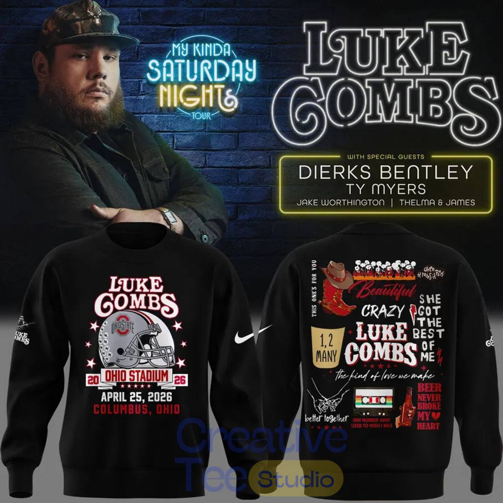 Luke Combs x Ohio State Buckeyes Stadium Special Sweatshirt