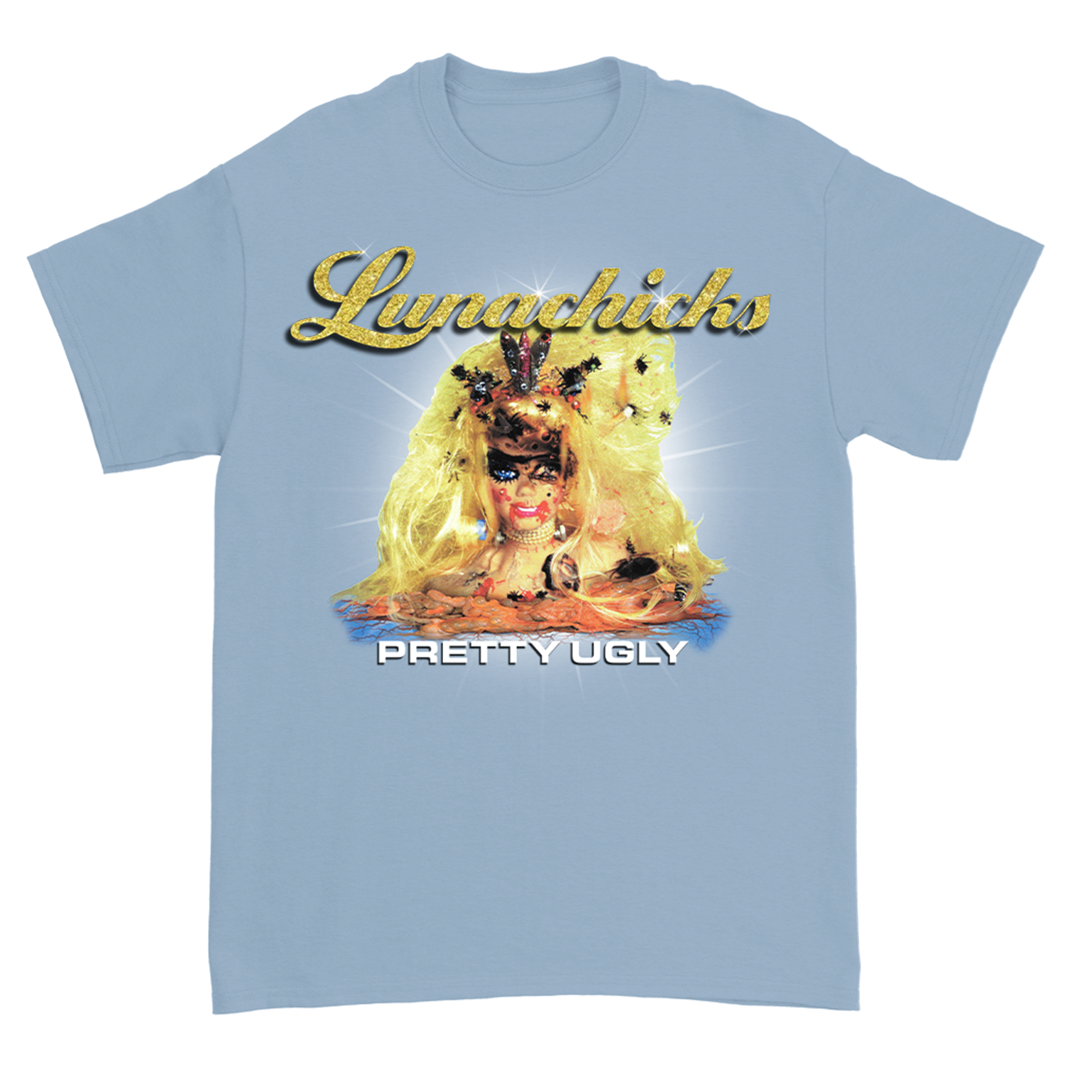 Pretty Ugly Unisex T-Shirt (Light Blue) Hoodie, Sweatshirt | CoreVibeTees.com