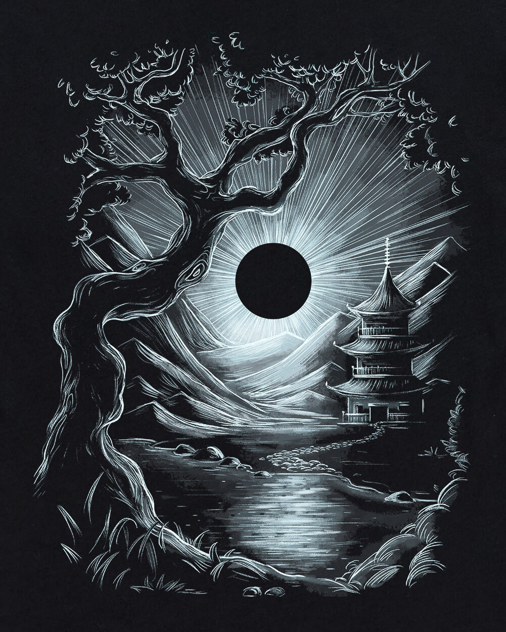 Lunar Refuge Glow-in-the-Dark Tee