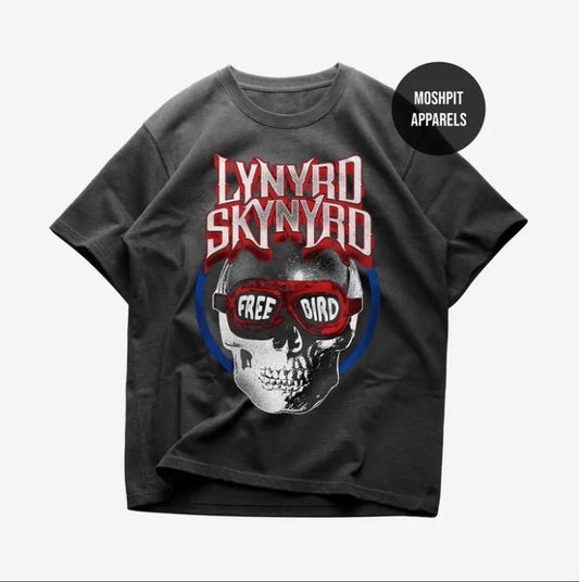 Lynyrd Skynyrd T-Shirt - Rock Music Shirt - Free Bird Shirt