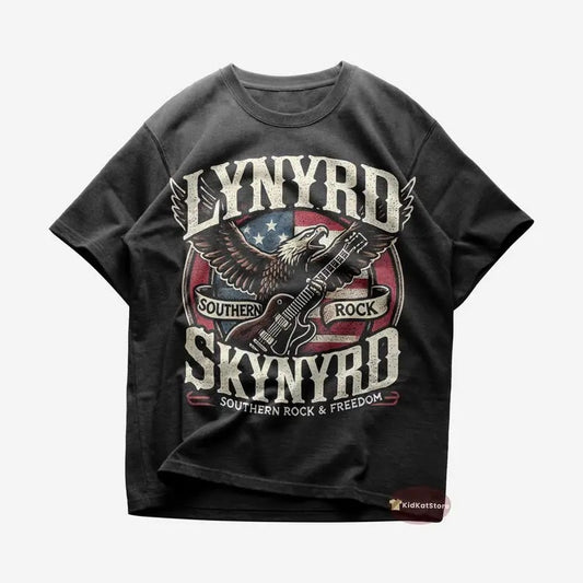 Lynyrd Skynyrd T-Shirt, Free Bird, Gift for Southern Rock Lovers, Premium Music Apparel