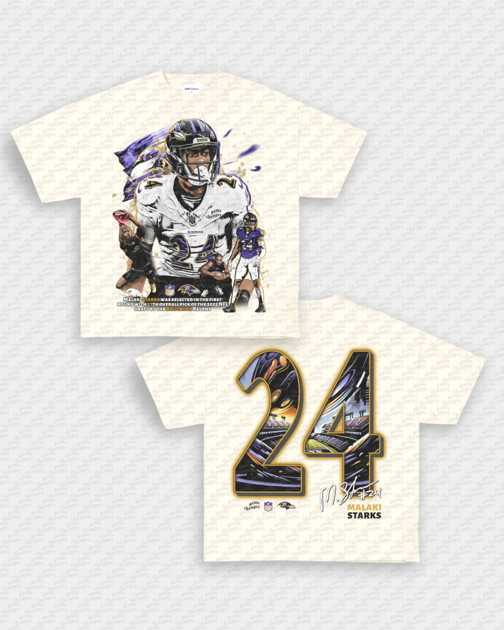 MALAKI STARKS TEE - [DS] Hoodie, Sweatshirt | CoreVibeTees.com (Image 4)