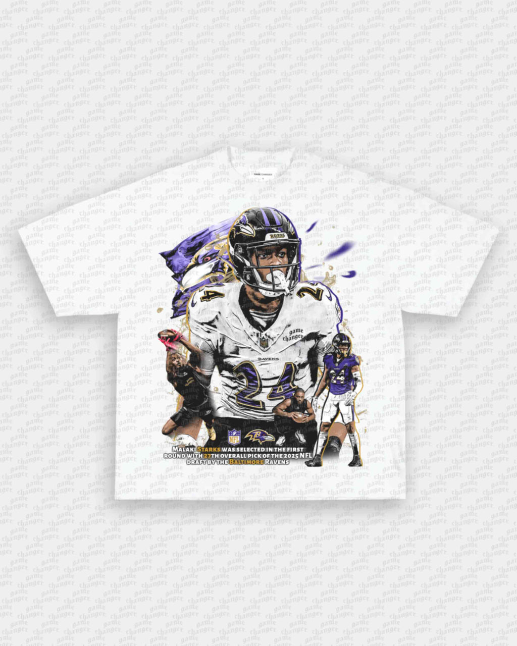 MALAKI STARKS V2 TEE Hoodie, Sweatshirt | CoreVibeTees.com (Image 3)