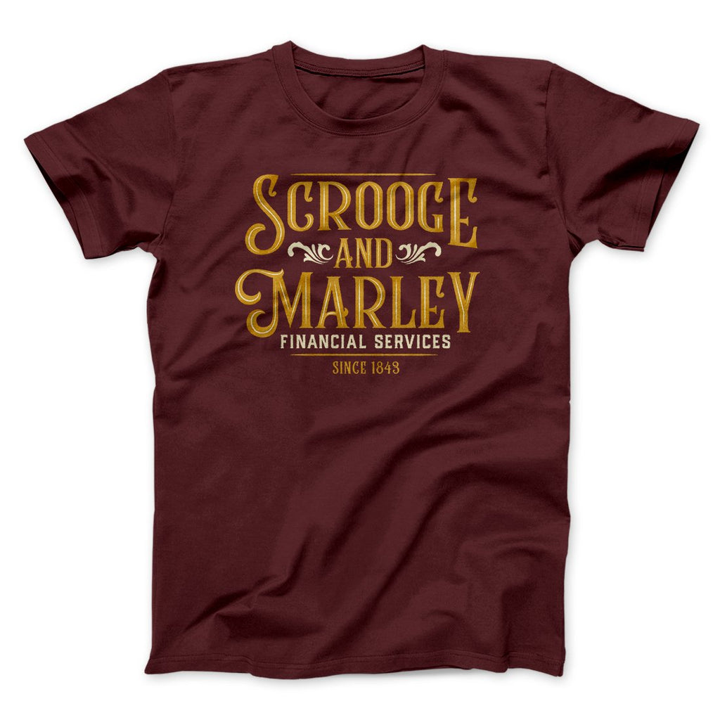 Scrooge & Marley Financial Services Funny Movie Men/Unisex T-Shirt Hoodie, Sweatshirt | CoreVibeTees.com (Image 4)