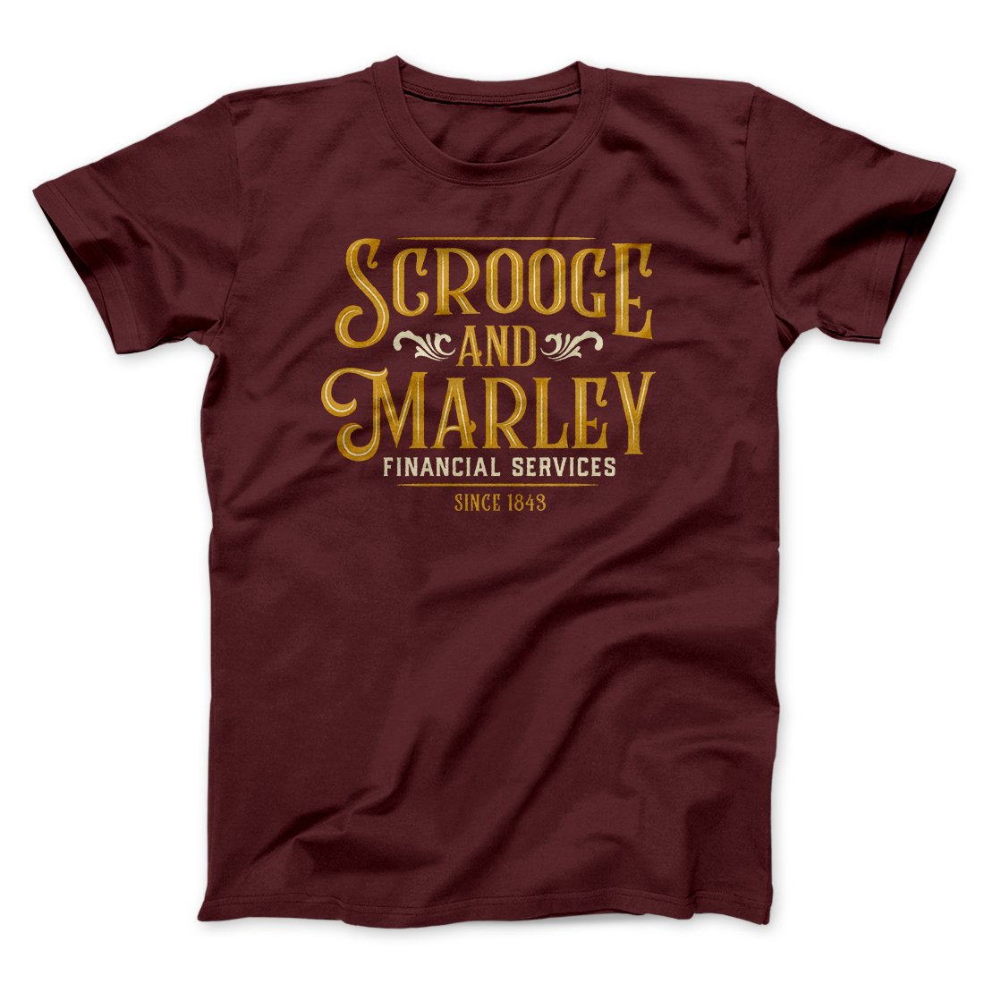 Scrooge & Marley Financial Services Funny Movie Men/Unisex T-Shirt Hoodie, Sweatshirt | CoreVibeTees.com (Image 4)