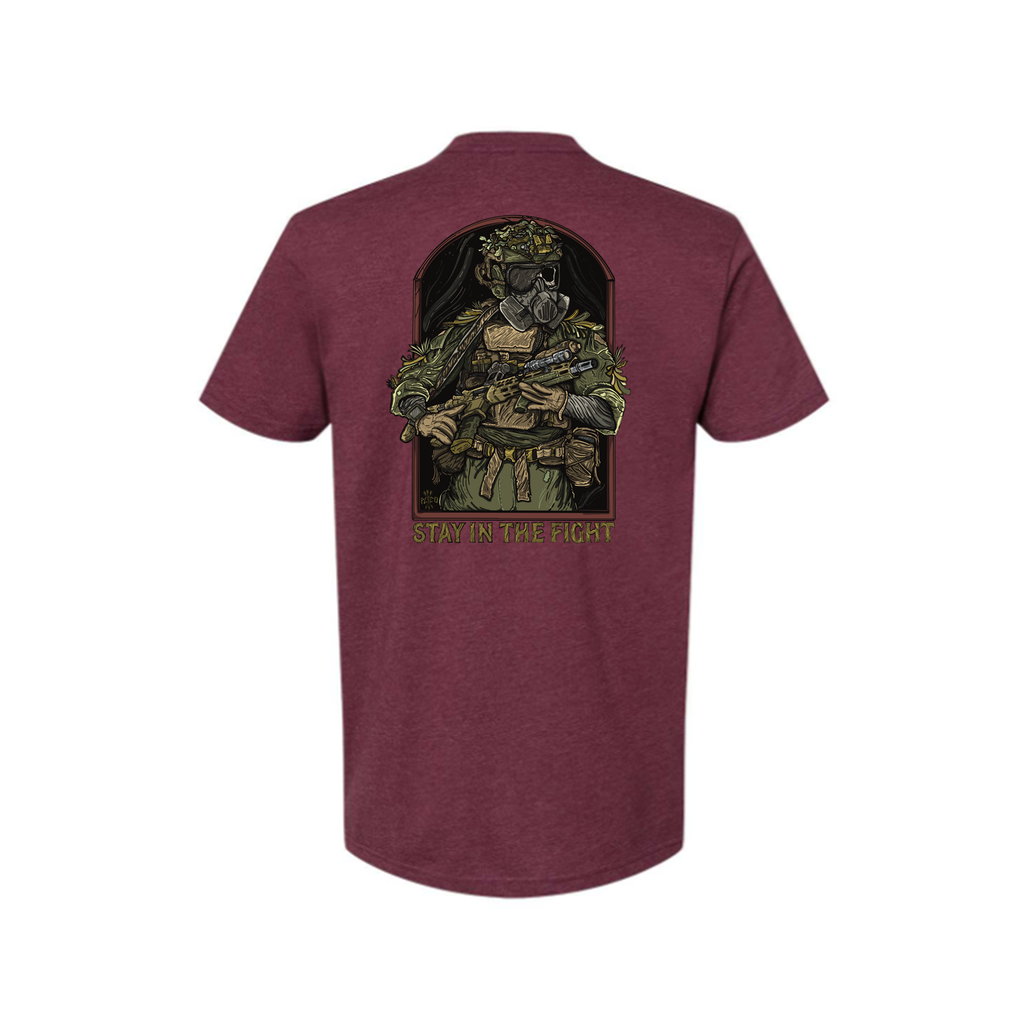 Stay In The Fight Tee Hoodie, Sweatshirt | CoreVibeTees.com (Image 5)