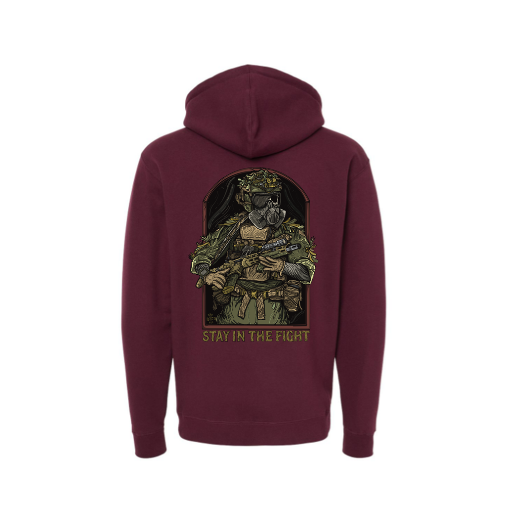 Stay In The Fight Hoodie T-Shirts, Sweatshirt | CoreVibeTees.com (Image 2)