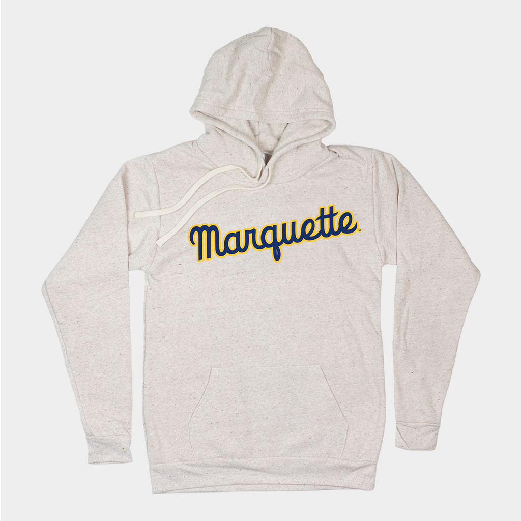 Marquette Script Hoodie T-Shirts, Sweatshirt | CoreVibeTees.com