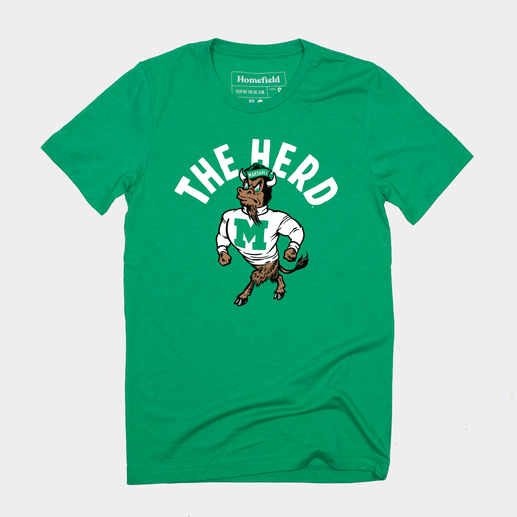 Vintage ‚ÄúThe Herd‚Äù Marshall University Tee Hoodie, Sweatshirt | CoreVibeTees.com