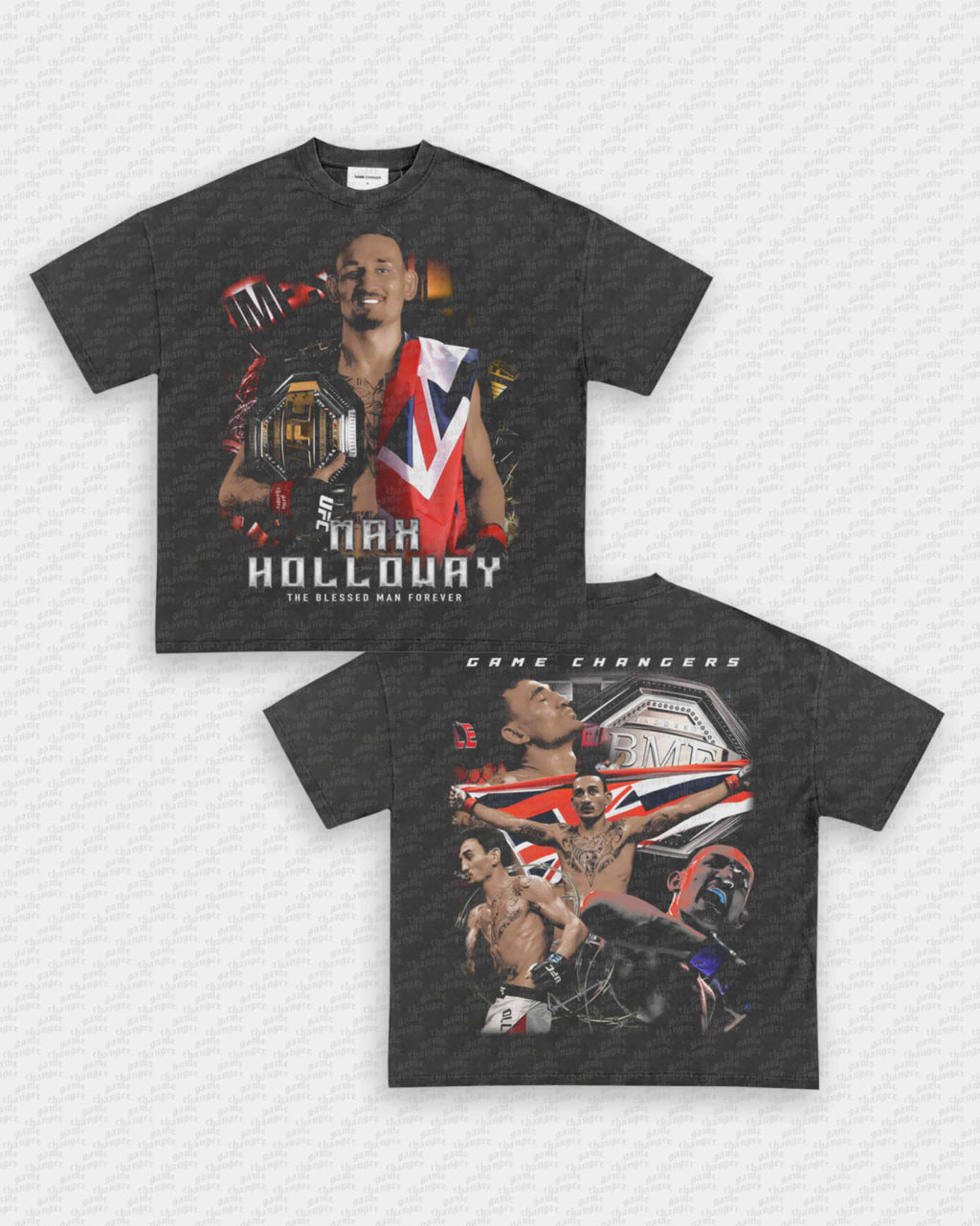 MAX HOLLOWAY V2 TEE - [DS] Hoodie, Sweatshirt | CoreVibeTees.com (Image 4)