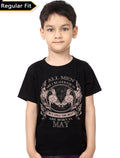 All Men Are Created Equally But Only The Best Are Born In May Kids Black T-Shirt Hoodie, Sweatshirt | CoreVibeTees.com