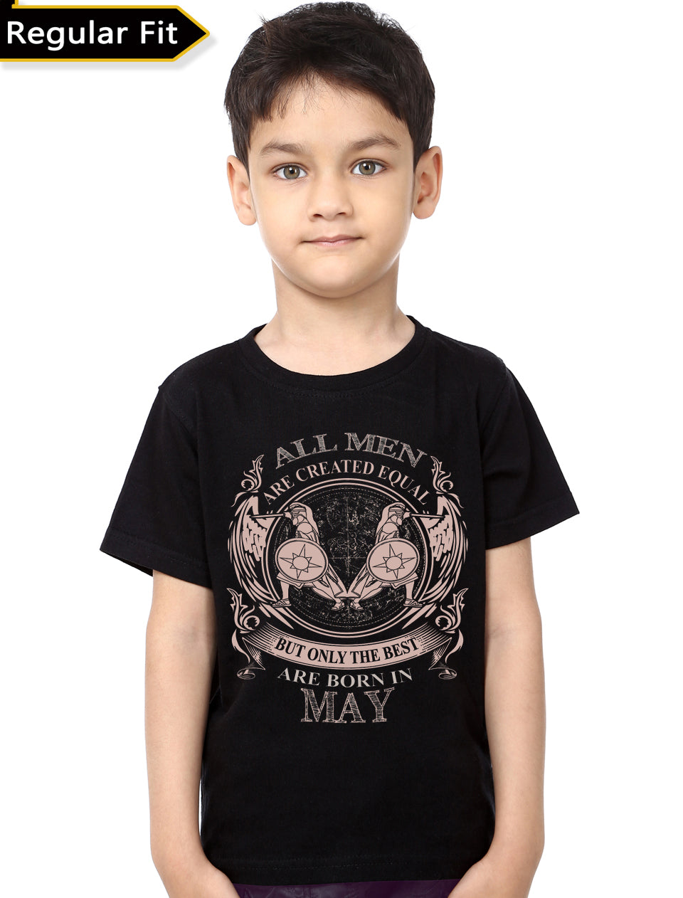 All Men Are Created Equally But Only The Best Are Born In May Kids Black T-Shirt Hoodie, Sweatshirt | CoreVibeTees.com