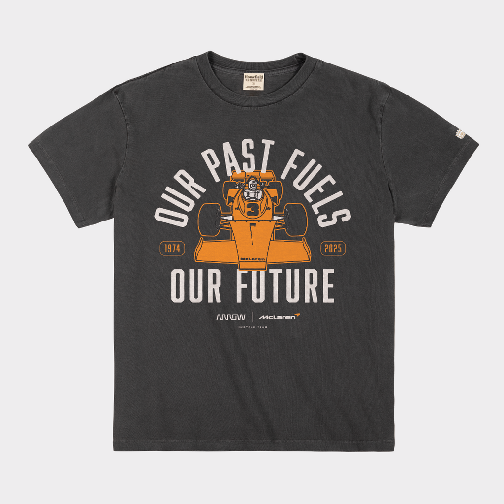 Arrow McLaren Past Fuels Future Heavyweight Tee Hoodie, Sweatshirt | CoreVibeTees.com