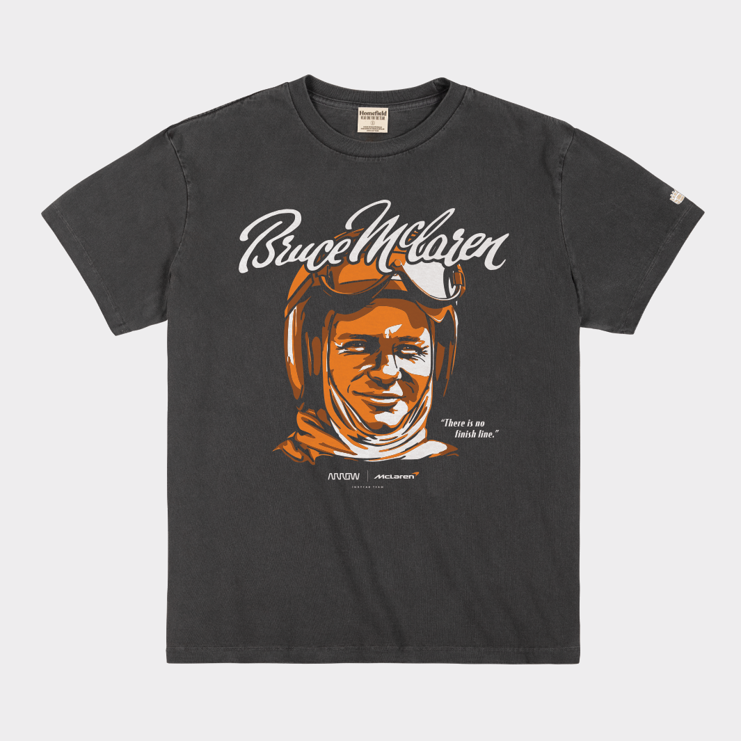 Arrow McLaren Bruce McLaren Vintage Heavyweight Tee Hoodie, Sweatshirt | CoreVibeTees.com