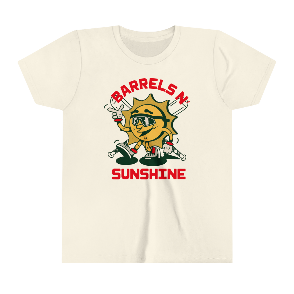 Michael Deeb - Barrels N' Sunshine Youth T-Shirt Hoodie, Sweatshirt | CoreVibeTees.com (Image 1)
