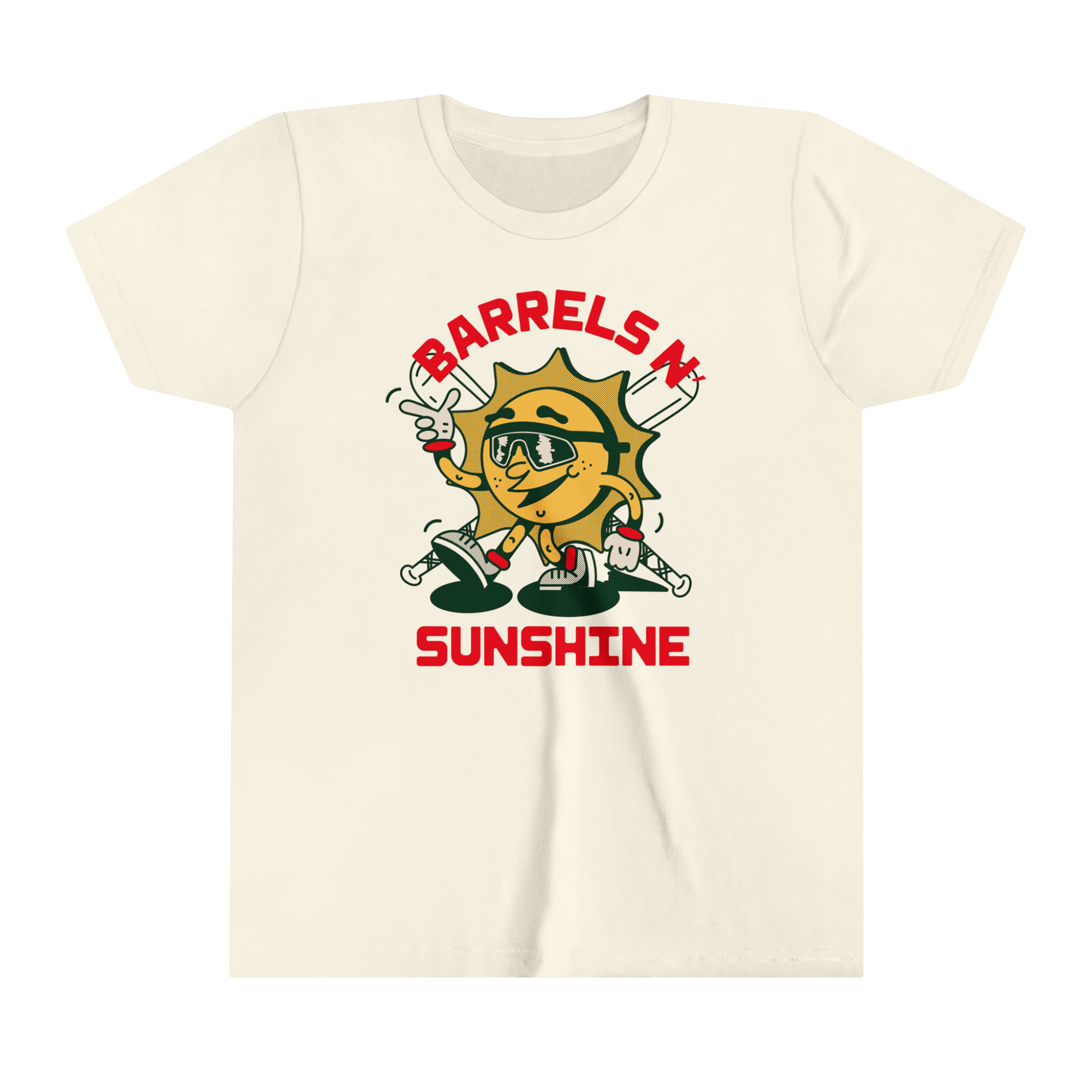 Michael Deeb - Barrels N' Sunshine Youth T-Shirt Hoodie, Sweatshirt | CoreVibeTees.com (Image 1)