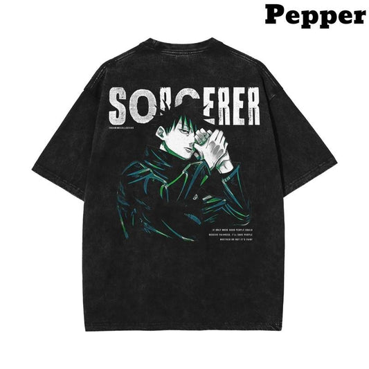 MEGUMI VINTAGE T-SHIRT, JUJUTSU KAISEN SHirt, JUJUTSU KAISEN Shirt, JUJUTSU KAISEN Merch, Anime Shirt, Vintage Graphic Tee, Anime Graphic Tee, gift For fan Top Menswear
