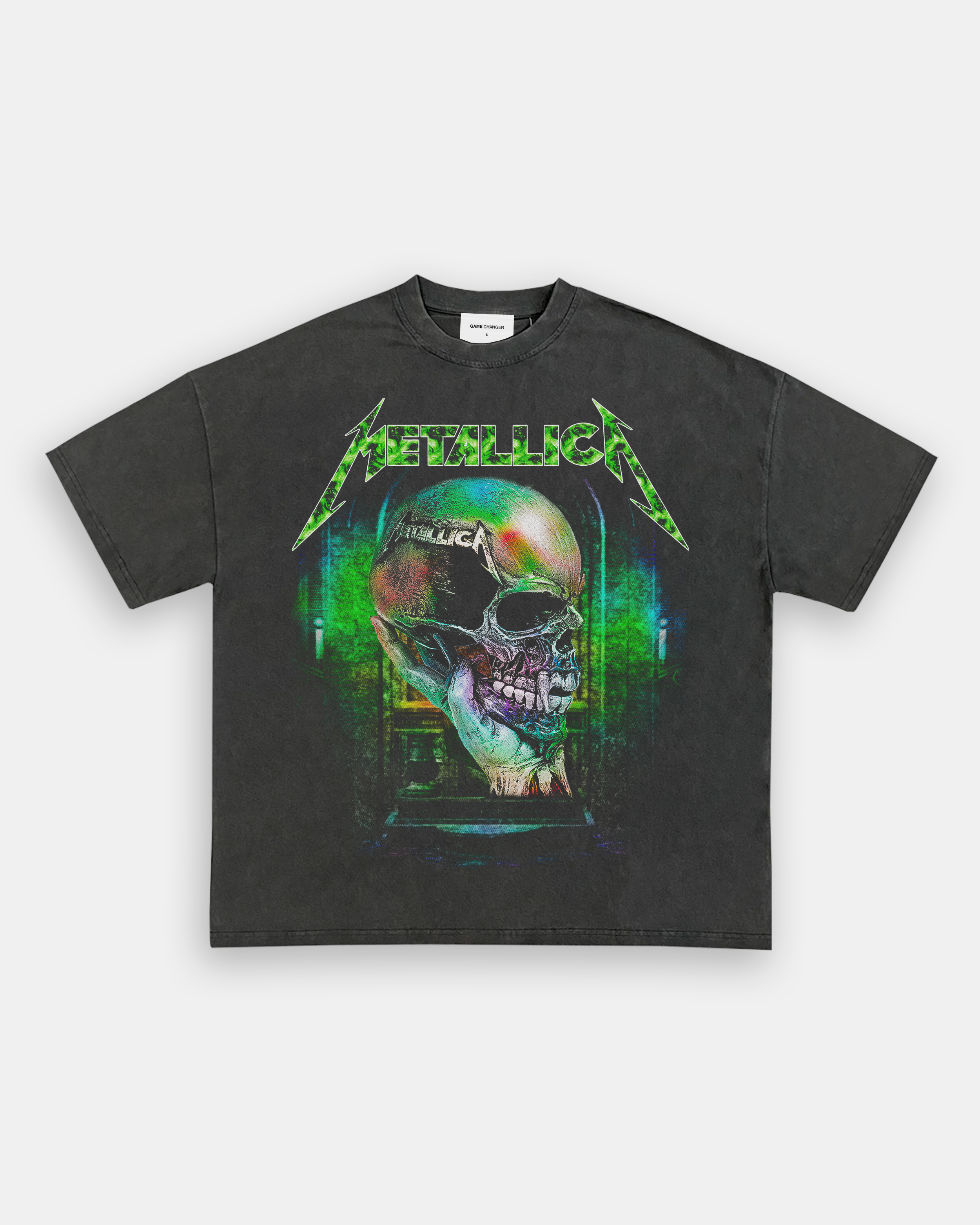 METALLICA - GREEN SKULL TEE Hoodie, Sweatshirt | CoreVibeTees.com (Image 2)