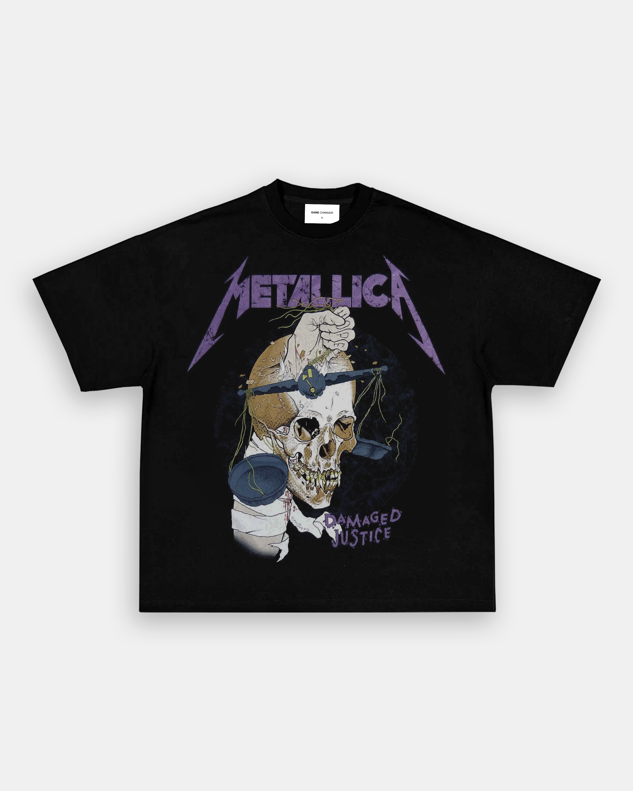 METALLICA DAMAGED JUSTICE TEE Hoodie, Sweatshirt | CoreVibeTees.com (Image 1)